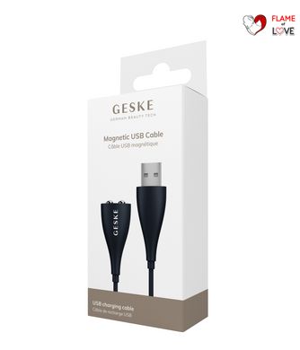 Магнітний USB кабель GESKE Magnetic USB Cable black