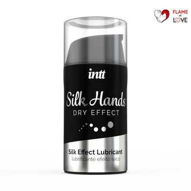 Ультрагуста силіконова змазка Intt Silk Hands (15 мл) з матовим ефектом, шовковистий ефект