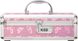 Кейс для зберігання секс-іграшок BMS Factory - The Toy Chest Lokable Vibrator Case Pink з кодовим за - 1