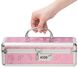 Кейс для зберігання секс-іграшок BMS Factory - The Toy Chest Lokable Vibrator Case Pink з кодовим за - 4