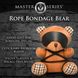 Іграшка плюшевий ведмідь ROPE Teddy Bear Plush, 22x16x12см - 4
