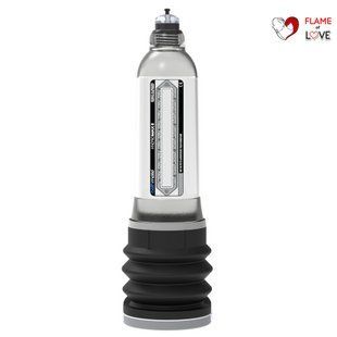 Гідропомпа Bathmate Hydromax 8 Clear, для члена довжиною від 15 до 20 см, діаметр до 5,5 см