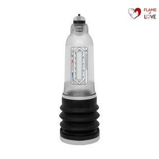 Гідропомпа Bathmate Hydromax 5 Clear, для члена довжиною від 7,5 до 12,5 см, діаметр до 4,5 см