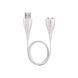 Магнітний USB кабель GESKE Magnetic USB Cable white