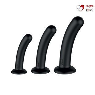 Набір дилдо Nexus Dilating Set (17 см, 15 см, 12,5 см)