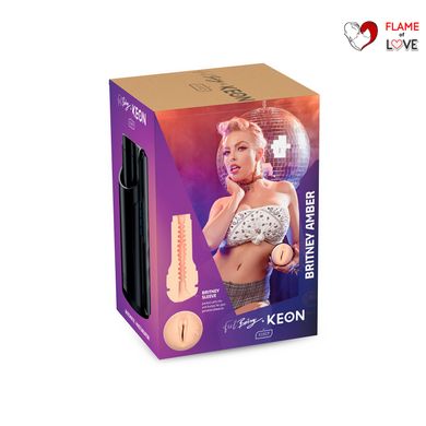 Інтерактивна секс-машина для чоловіків Kiiroo Keon Kombo Set з мастурбатором Feel Britney