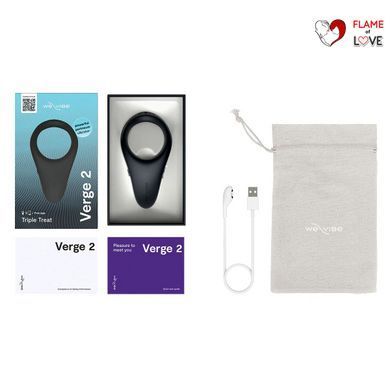 Смарт-віброкільце We-Vibe VERGE 2 Black