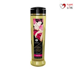 Масажна олія Shunga Amour – Sweet Lotus (240 мл) натуральна зволожувальна