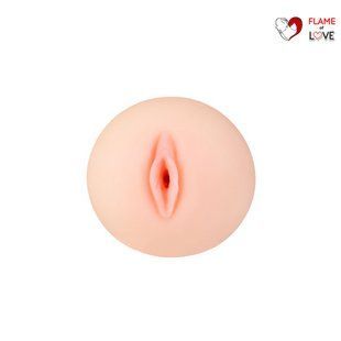 Мастурбатор-груди Cutie Pies Hannah's Handful - Pussy & Boob, глибина 9,9 см, віброкуля в подарунок