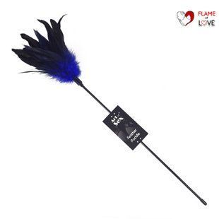Лоскітка з пером півня Art of Sex &ndash; Feather Paddle, синя