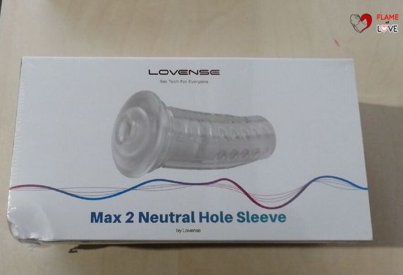 Рукав для мастурбатора Lovense Max 2, нейтральний вхід (м'ята упаковка!!!)