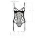 Корсет з підв'язками, стрінги Passion LOVELIA CORSET S/M, black - 6