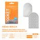 Мастурбатор TENGA Pocket Hexa-Brick - 3