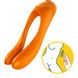 Вібратор на палець Candy Cane колір: помаранчевий Satisfyer (Німеччина) - 1