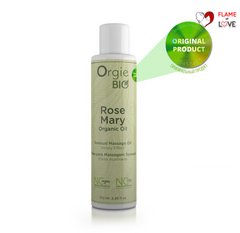 Органічна масажна олія з олією розмарину ROSE MARY, 100 мл. ORGIE BIO (Бразилія-Португалія)