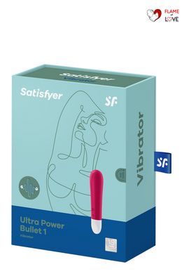 T360169 потужна вібропуля Satisfyer Ultra Power Bullet 1 Red