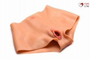 Накладна вагіна Master Series Silicone Vagina + Butt Panties - Medium