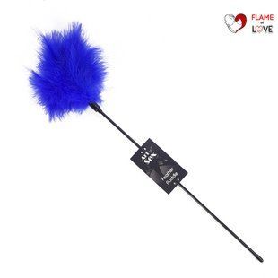 Лоскітка з пером індика Art of Sex &ndash; Feather Paddle, синя