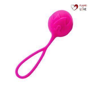 Вагінальні кульки Adrien Lastic Geisha Lastic Balls M&iacute;a Magenta (L), діаметр 4 см, маса 42 г
