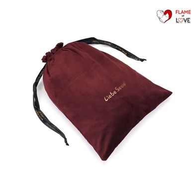 Мішечок для зберігання іграшок Liebe Seele Wine Red Large Storage Bag Oblong