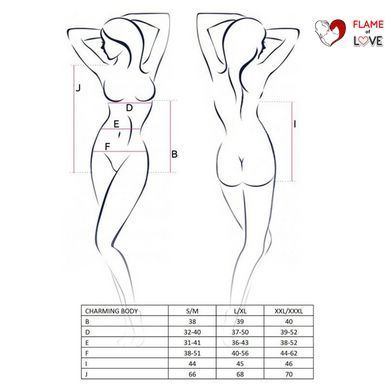 Боді Passion CHARMING BODY XXL/XXXL, black