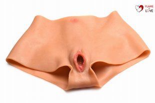 Накладна вагіна Master Series Silicone Vagina + Butt Panties - Small