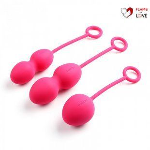 Вагінальні кульки Nova Ball Колір: сливовий SVAKOM, One Size
