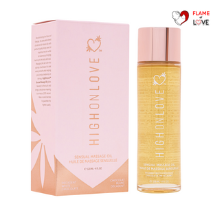 Масажна олія з ароматом білого шоколаду Sensual Massage OilDecadent White Chocolate, 120 мл HighOnLove (Канада)
