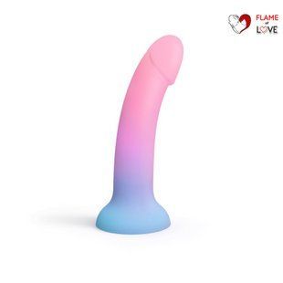 Дилдо з кольоровим градієнтом Love To Love DILDOLLS - UTOPIA XL ультрам'який