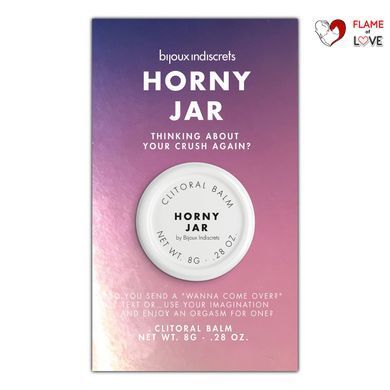 Бальзам для клітора Bijoux Indiscrets Horny Jar (Тремти від задоволення), розігрівальний