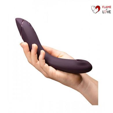 Вібратор для точки G c вакуумною стимуляцією Womanizer OG Aubergine