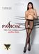 Колготки з відкритим доступом, імітація панчіх Passion TIOPEN 020 black 3/4 (20 den) - 5