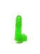 Мило у формі пеніса Чистий Кайф Green size S, крафтове мило-член, натуральне - 1