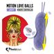 Вагінальні кульки з масажем і вібрацією FeelzToys Motion Love Balls Jivy з пультом ДК, 7 режимів - 2