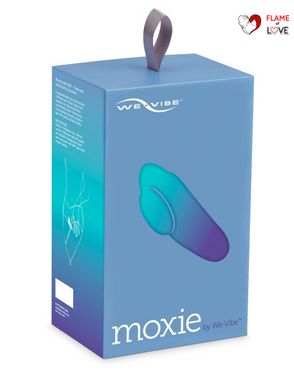 Смарт-вібратор у трусики We-Vibe Moxie Aqua з пультом ДК