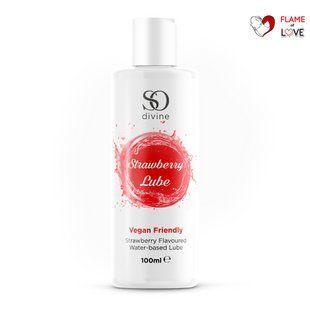 Їстівний лубрикант КЛУБНИКА So Divine, One Size