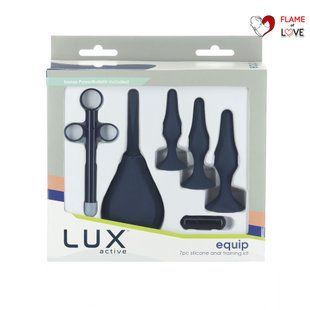 Набір анальних іграшок для новачків Lux Active &ndash; Equip &ndash; Silicone Anal Training Kit