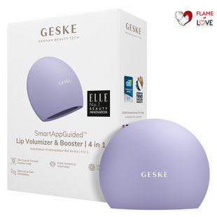 Пристрій для збільшення обʼєму губ GESKE Lip Volumizer&Booster 4в1 Big purple, One Size