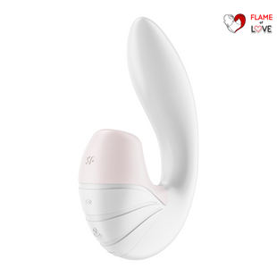 Вакуумний вібратор-кроликSupernovaколір: білийSatisfyer (Німеччина)