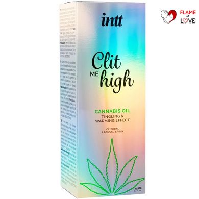 Збуджувальний гель для клітора Intt Clit Me On High Cannabis Oil 15 мл, сильна стимуляція