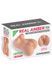 Мастурбатор-мініторс з вібрацією Real Body Real Amber, вагіна та анус, 25х18 см - 4