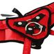 Трусы для страпона Sportsheets - SizePlus Red Lace Satin Corsette, с корсетной утяжкой, ульракомфорт - 4