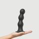 Насадка для страпона Strap-On-Me Dildo Plug Balls Black XL - 2