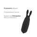 Віброкуля Adrien Lastic Pocket Vibe Rabbit Black зі стимулювальними вушками - 3