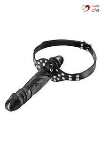 Кляп з подвійним фалоімітатором Fetish Tentation Double Penis Gag