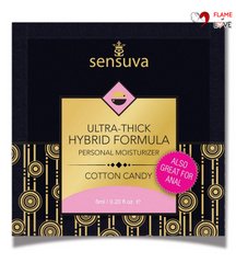 Пробник Sensuva - Ultra-Thick Hybrid Formula Cotton Candy (6 мл)
