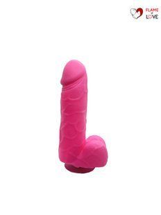Мило у формі пеніса Чистий Кайф Pink size S, крафтове мило-член, натуральне