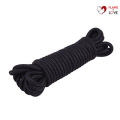 CH38642 Шибарі Chisa-Mini Silk Rope Cotton 10m чорний
