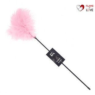 Лоскітка з пером індика Art of Sex &ndash; Feather Paddle, рожева