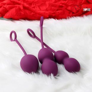 Вагінальні кульки Nova Ball Колір: фіолетовий SVAKOM, One Size